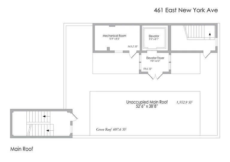 461 East New York Avenue, 6/7/ROOF | floorplan | View 6