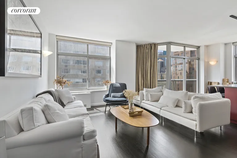 New York City Real Estate | View 188 East 64th Street, 902 | Living Room | View 2