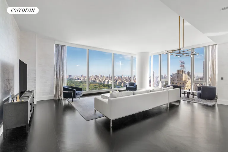 New York City Real Estate | View 217 West 57th Street, 43C | 3 Beds, 3 Baths | View 1