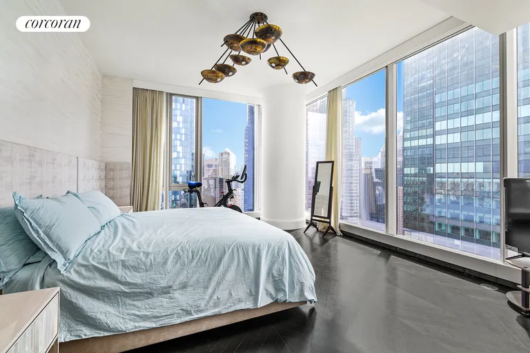 New York City Real Estate | View 217 West 57th Street, 43C | Primary Bedroom | View 8