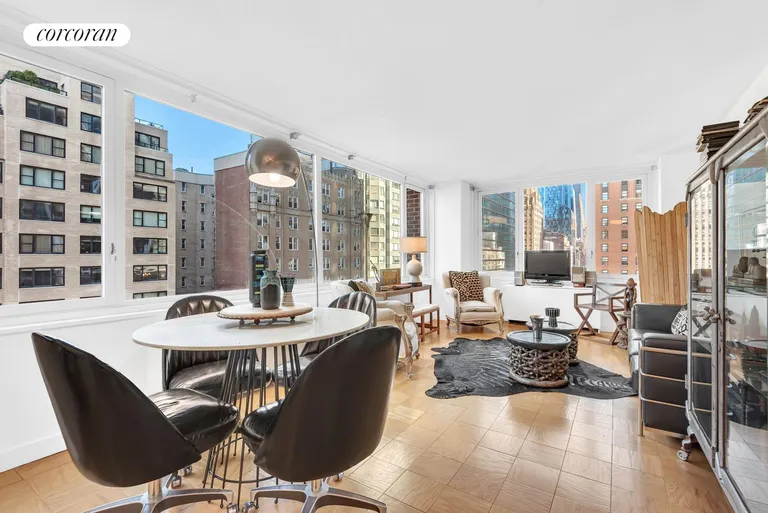New York City Real Estate | View 322 West 57th Street, 19H | 1 Bed, 1 Bath | View 1