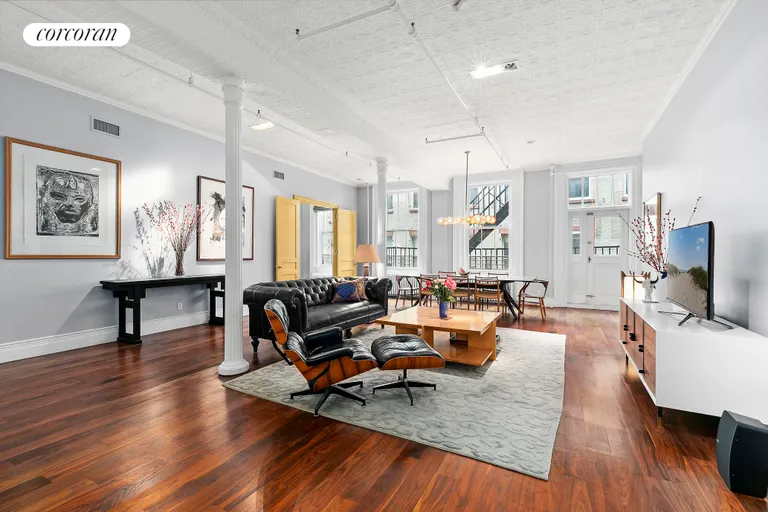 New York City Real Estate | View 79 Worth Street, 4R | Living/Dining Room | View 2