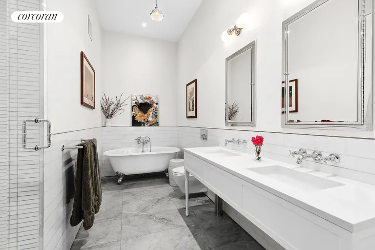 New York City Real Estate | View 79 Worth Street, 4R | Primary Bathroom | View 5