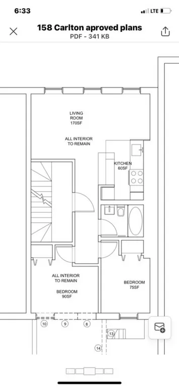 158 Carlton Avenue, 3 | floorplan | View 10