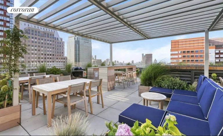New York City Real Estate | View 365 Bridge Street, 13I | Roof Deck | View 19