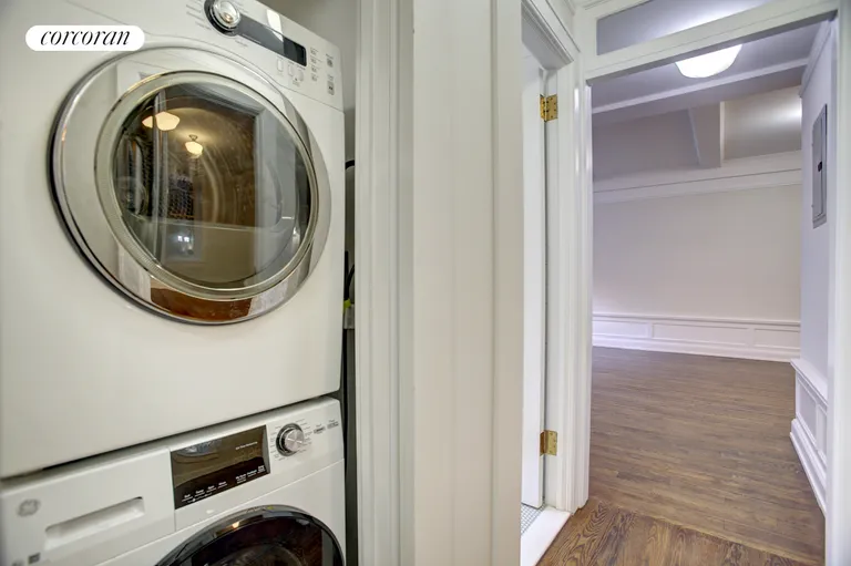 New York City Real Estate | View 250 West 104th Street, G4 | Laundry Room in Apt | View 3