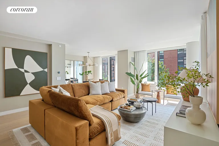 New York City Real Estate | View 450 Washington Street, 520 | 3 Beds, 3 Baths | View 1