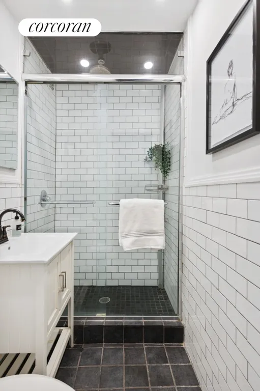 New York City Real Estate | View 49 East 12th Street, 5F | Primary Bathroom | View 8