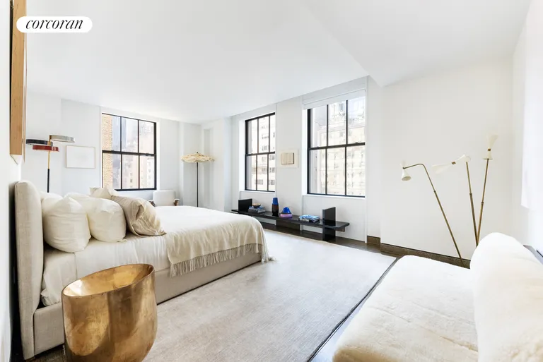 New York City Real Estate | View 111 West 57th Street, 11A | Primary Bedroom | View 5