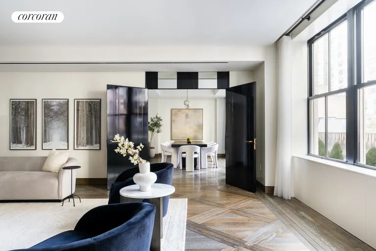 New York City Real Estate | View 111 West 57th Street, 12N | Formal Dining Room | View 3