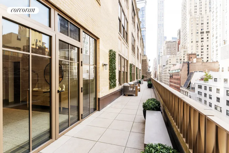 New York City Real Estate | View 111 West 57th Street, 12N | Terrace | View 4