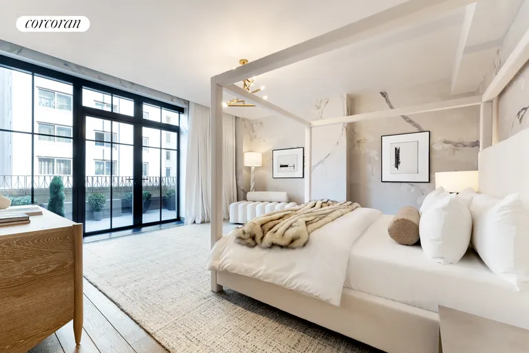 New York City Real Estate | View 111 West 57th Street, 12N | Primary Bedroom | View 7