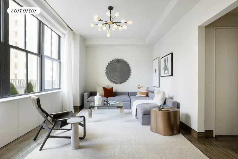 New York City Real Estate | View 111 West 57th Street, 12N | Library/Den | View 10