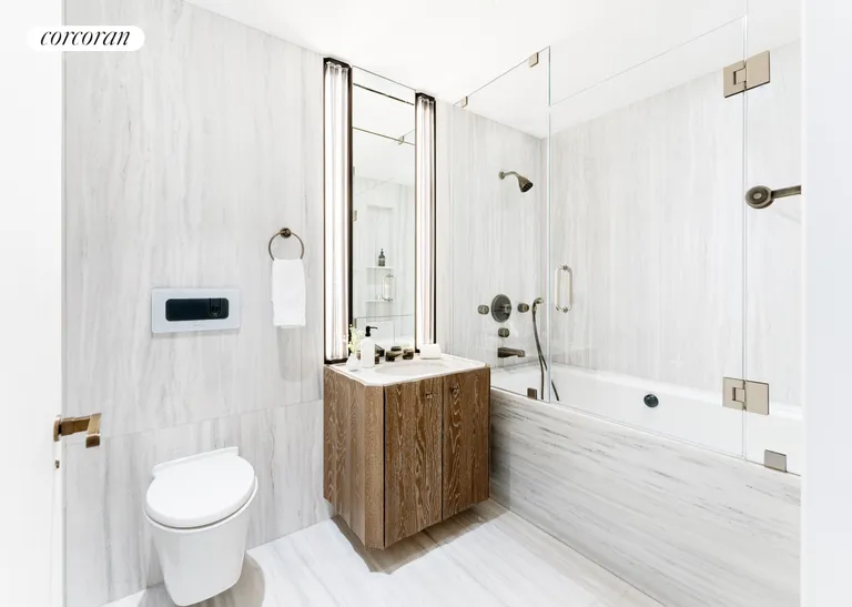 New York City Real Estate | View 111 West 57th Street, 12N | Full Bathroom | View 13