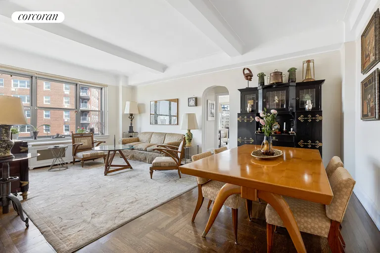 New York City Real Estate | View 1 Plaza Street West, 10A | Dining/Living Area | View 3
