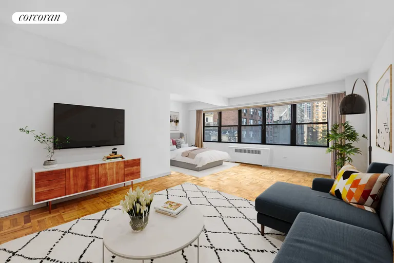 New York City Real Estate | View 301 East 48th Street, 6L | 1 Bath | View 1