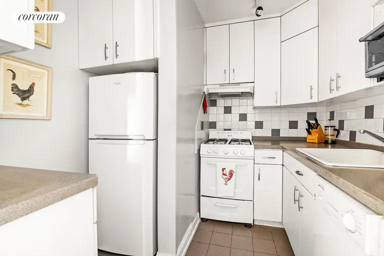 New York City Real Estate | View 245 East 24th Street, 9D | Kitchen with dishwasher | View 3