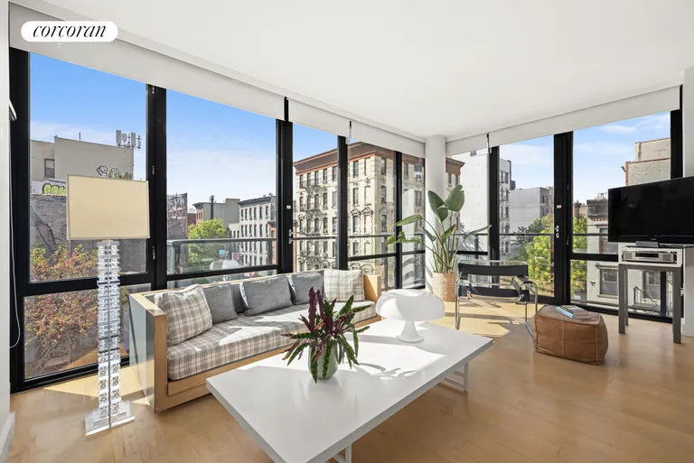 New York City Real Estate | View 215 Avenue B, 4B | 1 Bed, 2 Baths | View 1