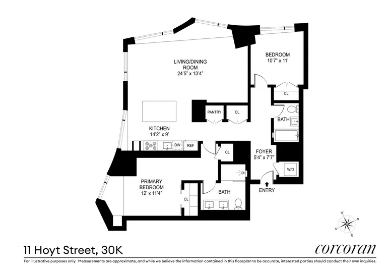 11 Hoyt Street, 30K | floorplan | View 22