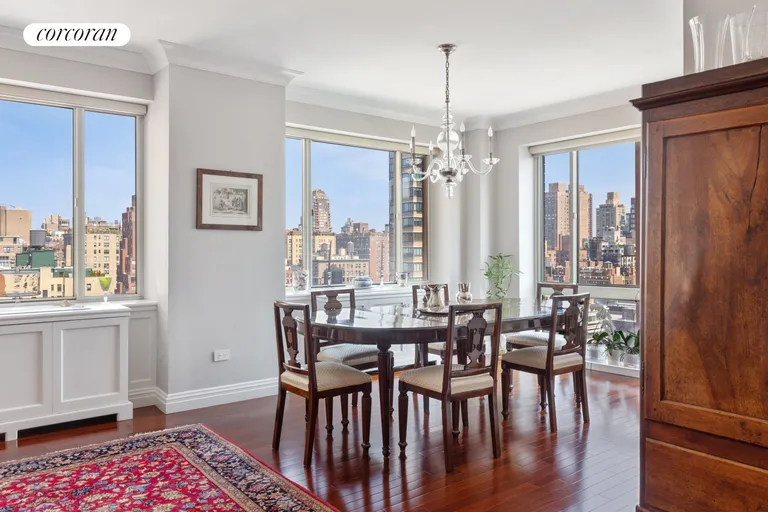 New York City Real Estate | View 201 East 80th Street, 16A | Dining Alcove | View 2