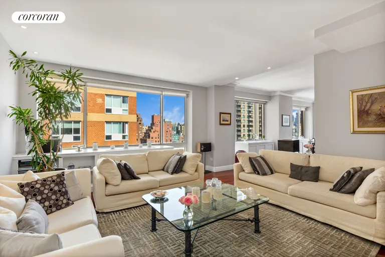 New York City Real Estate | View 201 East 80th Street, 16A | Living Room | View 3