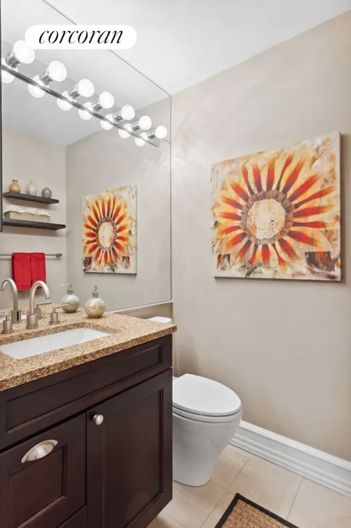 New York City Real Estate | View 21 South End Avenue, 208 | Half Bathroom | View 13