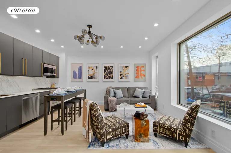 New York City Real Estate | View 235 North Henry Street, 1B | Formal Dining Room | View 2