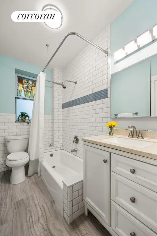 New York City Real Estate | View 563 8th Street, 2R | Full Bathroom | View 7