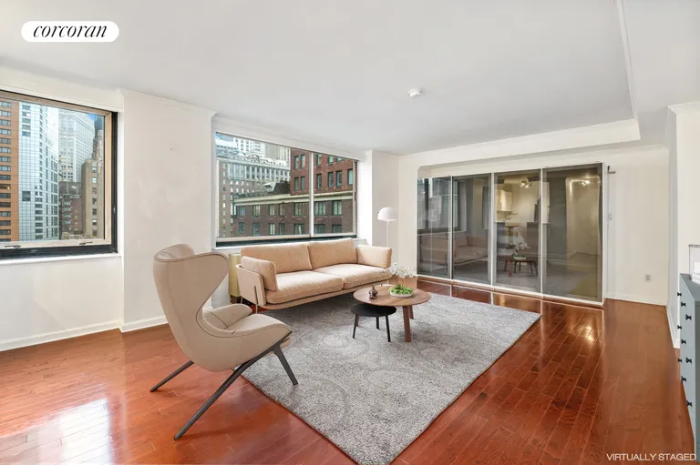 New York City Real Estate | View 250 South End Avenue, 12F | Living Room | View 4