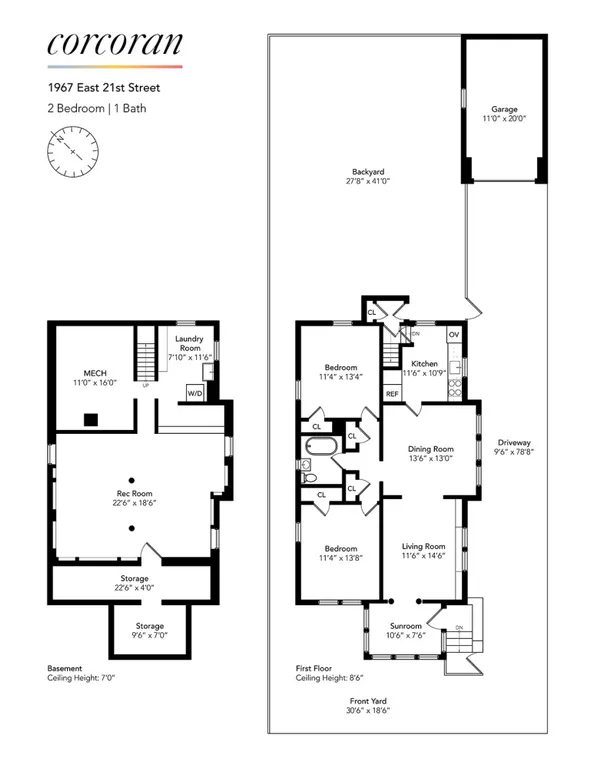 1967 East 21st Street | floorplan | View 11