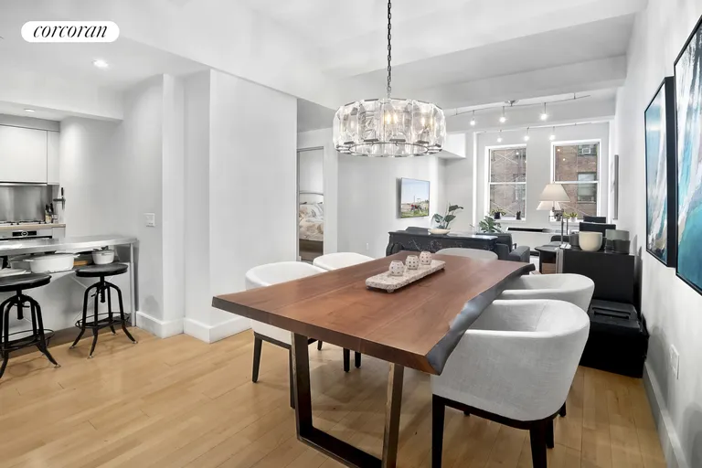New York City Real Estate | View 80 Chambers Street, 11B | Dining Area | View 2