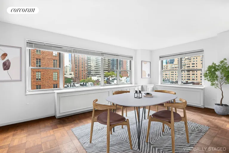 New York City Real Estate | View 130 East 63rd Street, 8E | Dining Alcove | View 2
