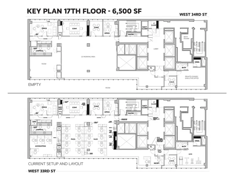 131 West 33rd Street, PH17 | floorplan | View 11