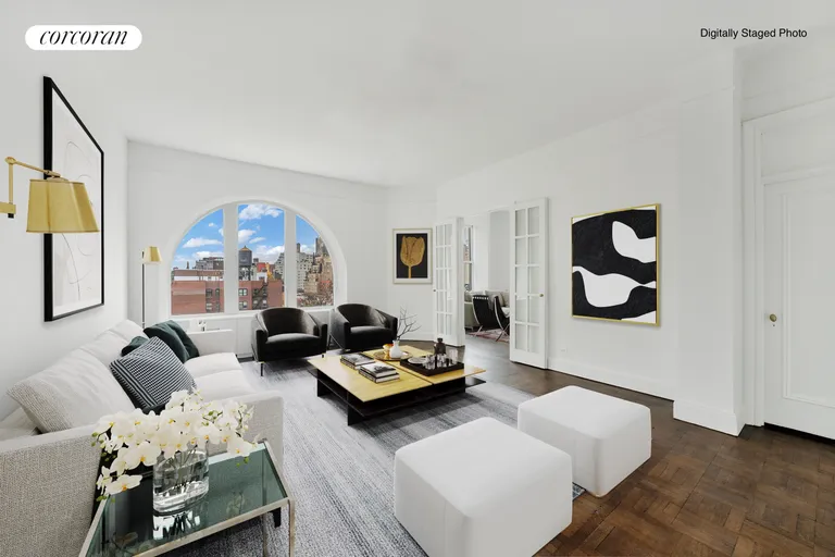New York City Real Estate | View 43 Fifth Avenue, 8NW | Living Room | View 2