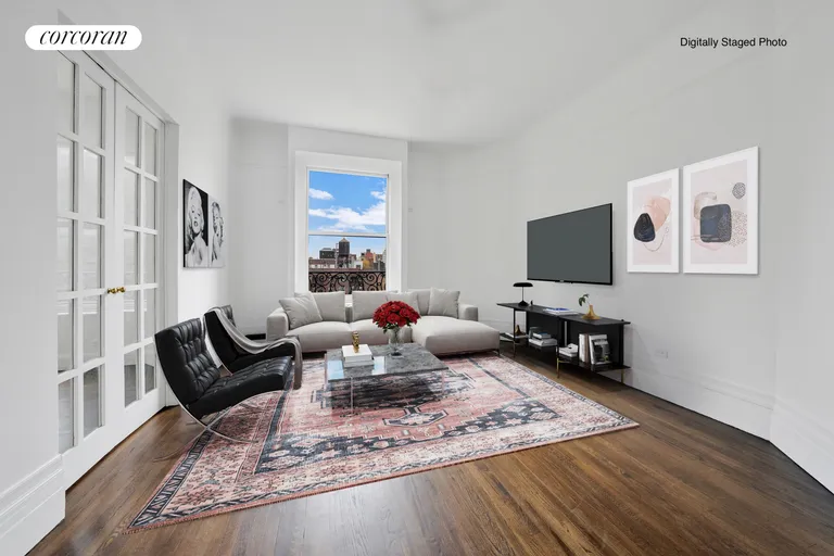New York City Real Estate | View 43 Fifth Avenue, 8NW | Library/Den | View 6