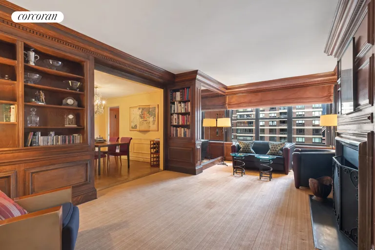 New York City Real Estate | View 455 East 57th Street, 15B | Library | View 3