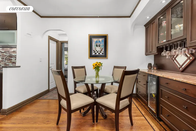 New York City Real Estate | View 225 West 25th Street, 3F | Dining Room with Bar | View 6