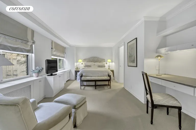 New York City Real Estate | View 444 East 84th Street, 3GH | Primary Bedroom with Home Office | View 3