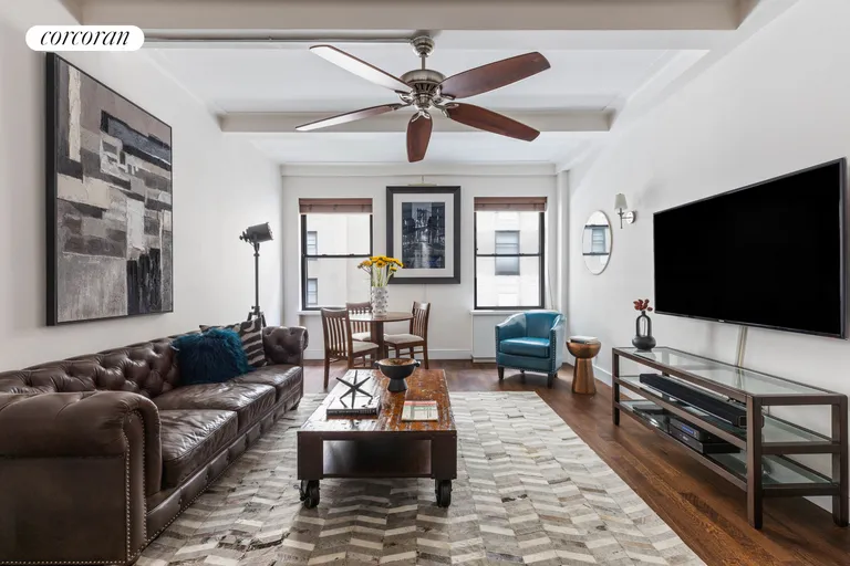New York City Real Estate | View 152 West 58th Street, 4A | Living Room | View 2
