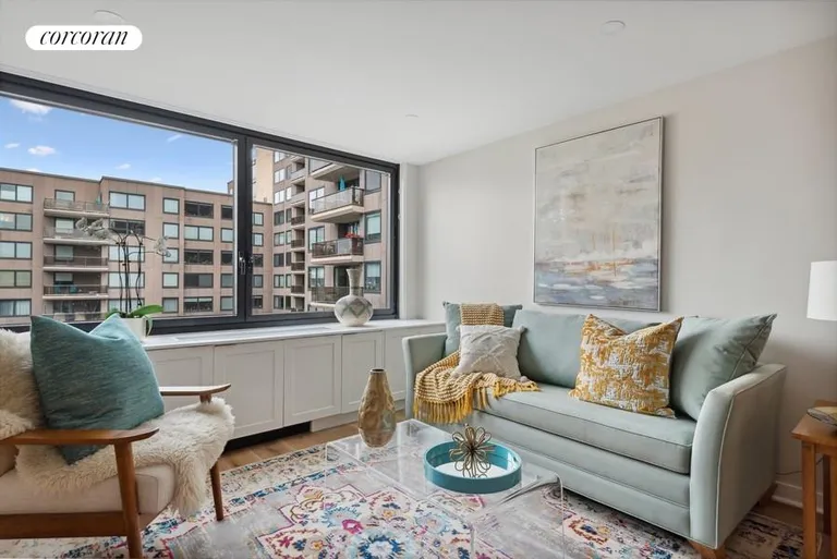 New York City Real Estate | View 531 Main Street, 1310 | Living Room | View 7