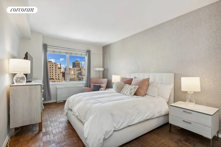 New York City Real Estate | View 201 EAST 25TH STREET, 17G | Bedroom | View 3