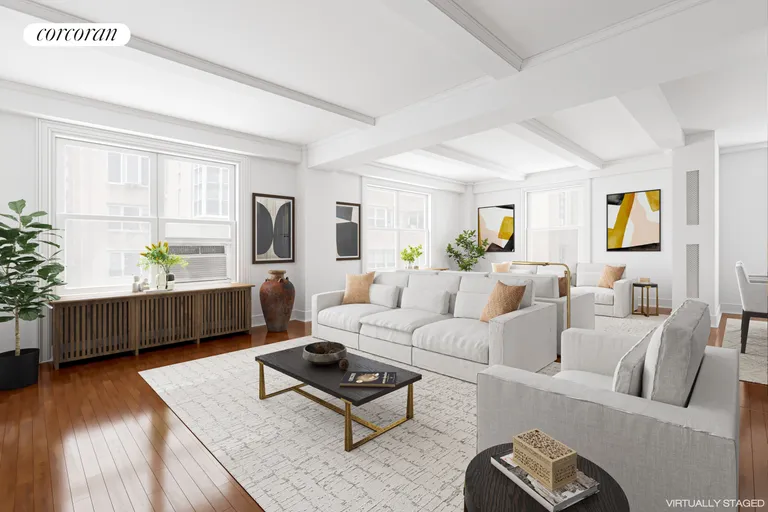 New York City Real Estate | View 138 East 36th Street, 8C | Living Room | View 2
