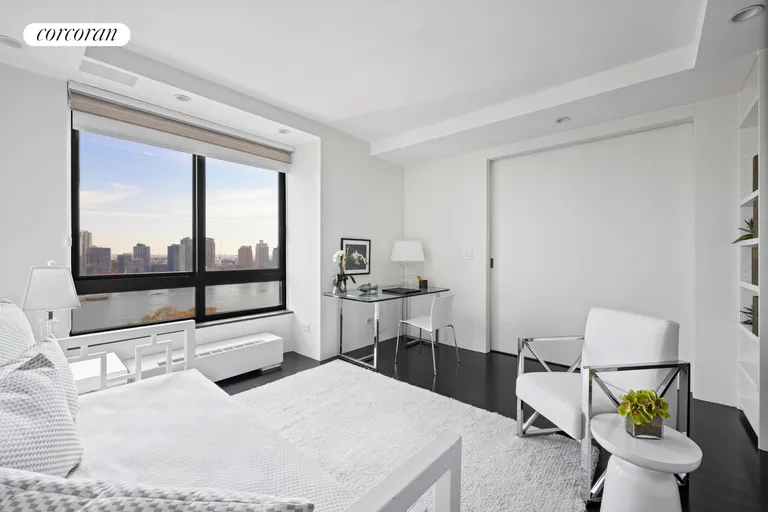 New York City Real Estate | View 100 United Nations Plaza, 22B | East-facing 2nd bedroom | View 8