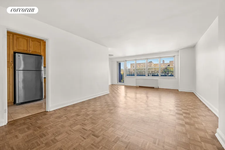 New York City Real Estate | View 135 Ocean Parkway, 5C | Living / Kitchen | View 10