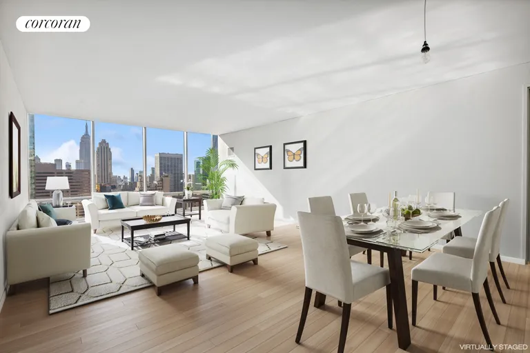 New York City Real Estate | View 641 Fifth Avenue, 35F | 1 Bed, 1 Bath | View 1