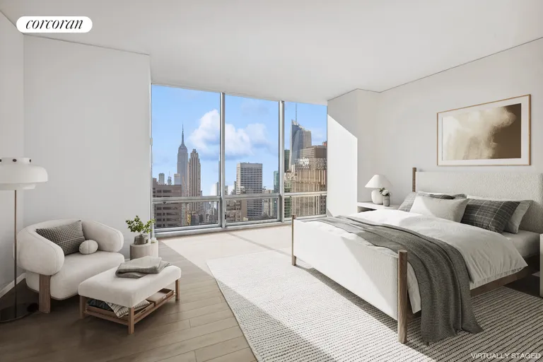 New York City Real Estate | View 641 Fifth Avenue, 35F | Bedroom | View 5
