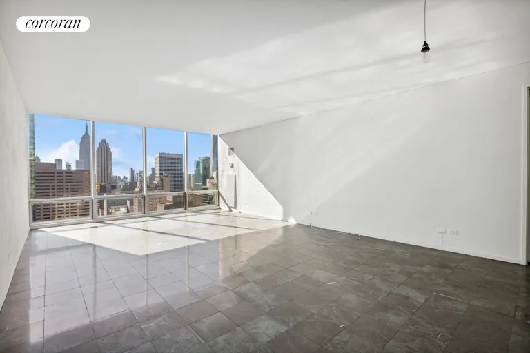 New York City Real Estate | View 641 Fifth Avenue, 35F | Living Room | View 2