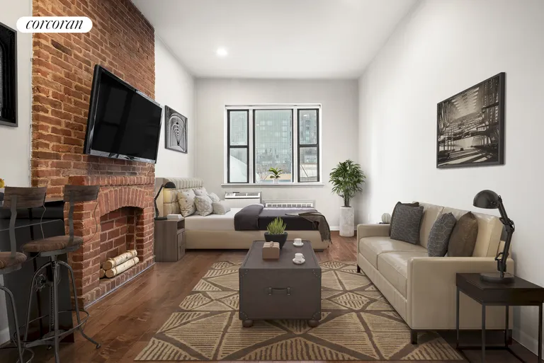 New York City Real Estate | View 453 West 43rd Street, 3A | Living Room | View 2