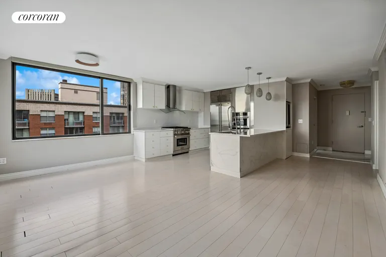 New York City Real Estate | View 2 South End Avenue, 9B | Living / Dining | View 2