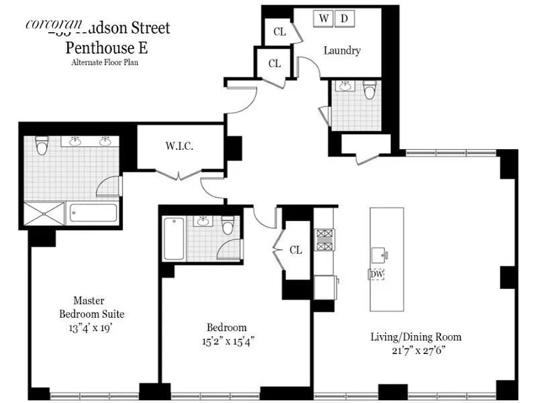 New York City Real Estate | View 255 Hudson Street, PHE | room 10 | View 11